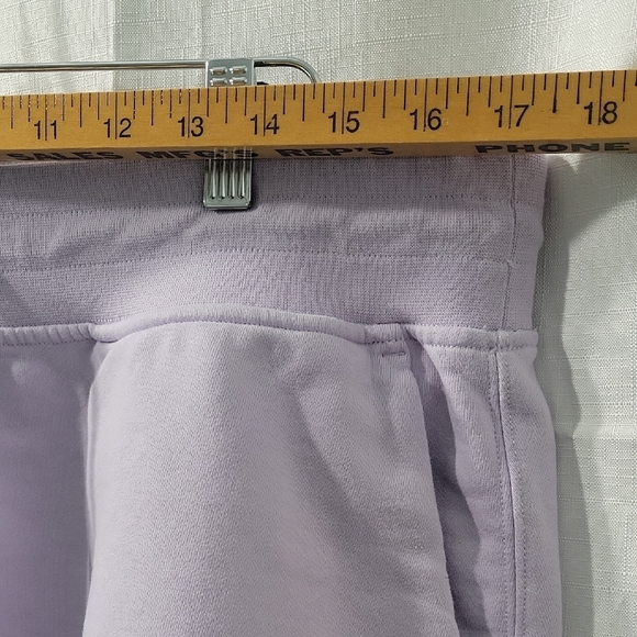 Lululemon All Yours High Rise Lavender Women's Shorts 100% Cotton Size 14 - Picture 5 of 11